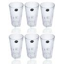Premium Lead Free Glass Tumblers Set of 6 Pcs 355 ml