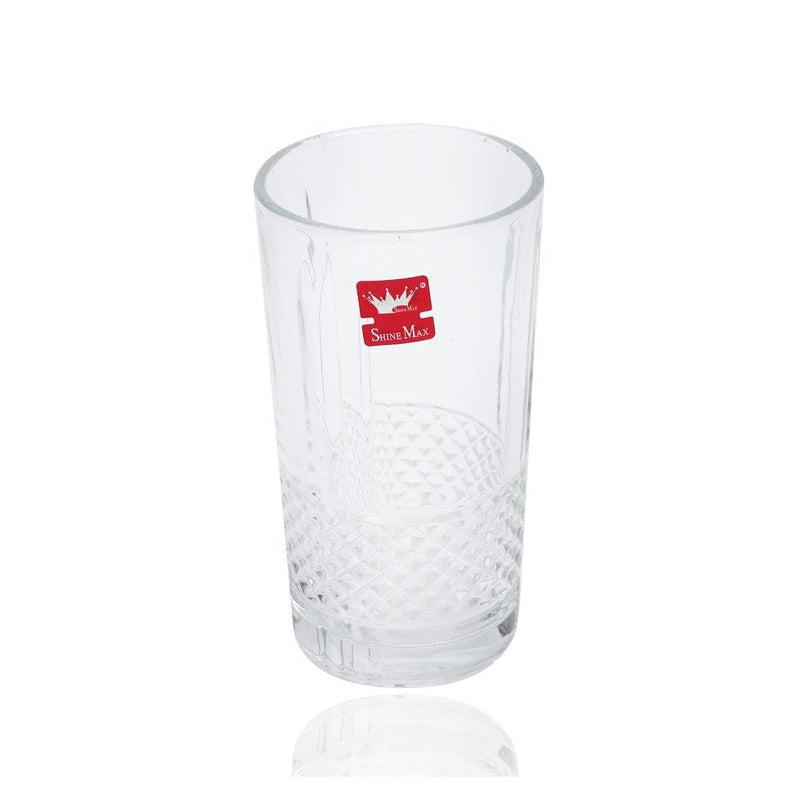 Premium Lead Free Glass Tumblers Set of 6 Pcs 315 ml