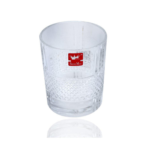 Premium Lead Free Glass Tumblers Set of 6 Pcs 350 ml