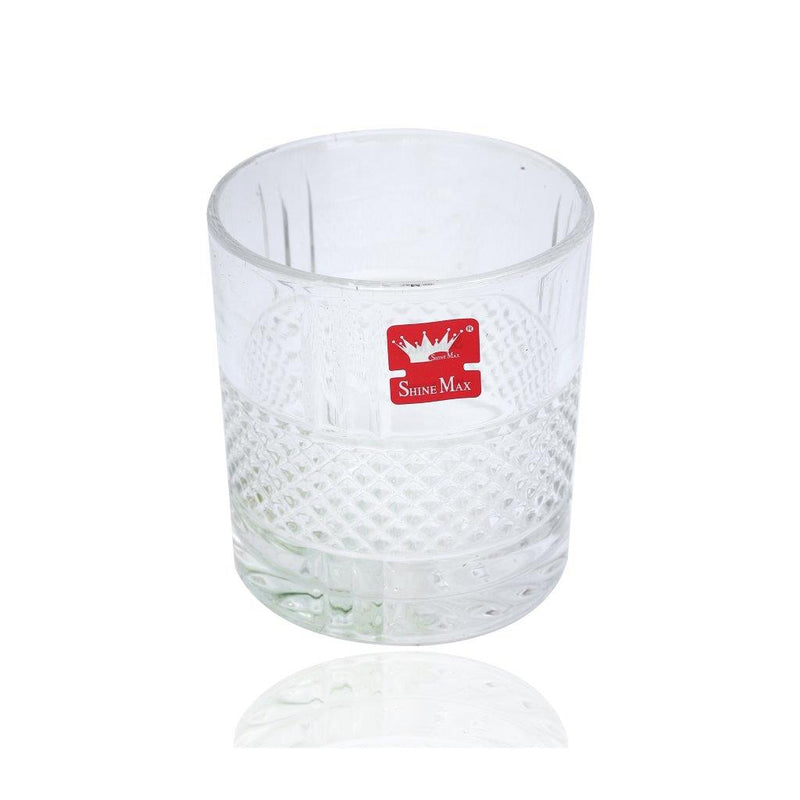 Premium Lead Free Glass Tumblers Set of 6 Pcs 250 ml