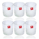 Premium Lead Free Glass Tumblers Set of 6 Pcs 250 ml