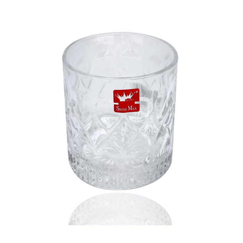 Premium Lead Free Glass Tumblers Set of 6 Pcs 360 ml