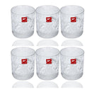 Premium Lead Free Glass Tumblers Set of 6 Pcs 360 ml