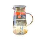 Premium Glass Beverage Jug Water Jug and Cup Set of 6 Pcs