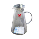 Premium Glass Beverage Jug Water Jug and Cup Set of 6 Pcs