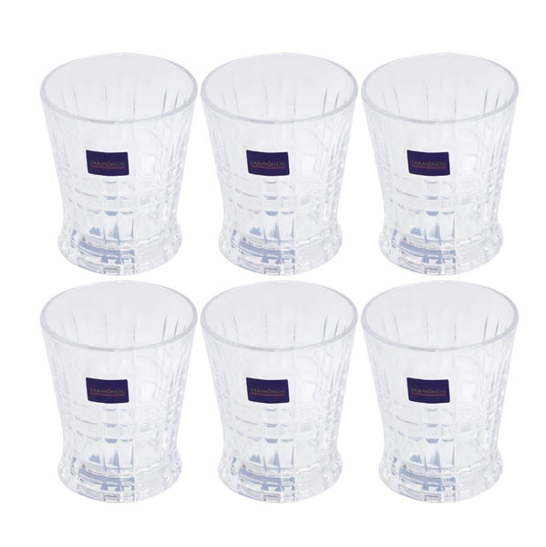 Drinking Glass Tumblers Set of 6 260 ml