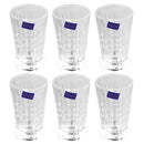 Premium Lead Free Glass Tumblers Set of 6 Pcs 230 ml