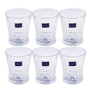 Premium Lead Free Glass Tumblers Set of 6 Pcs 270 ml