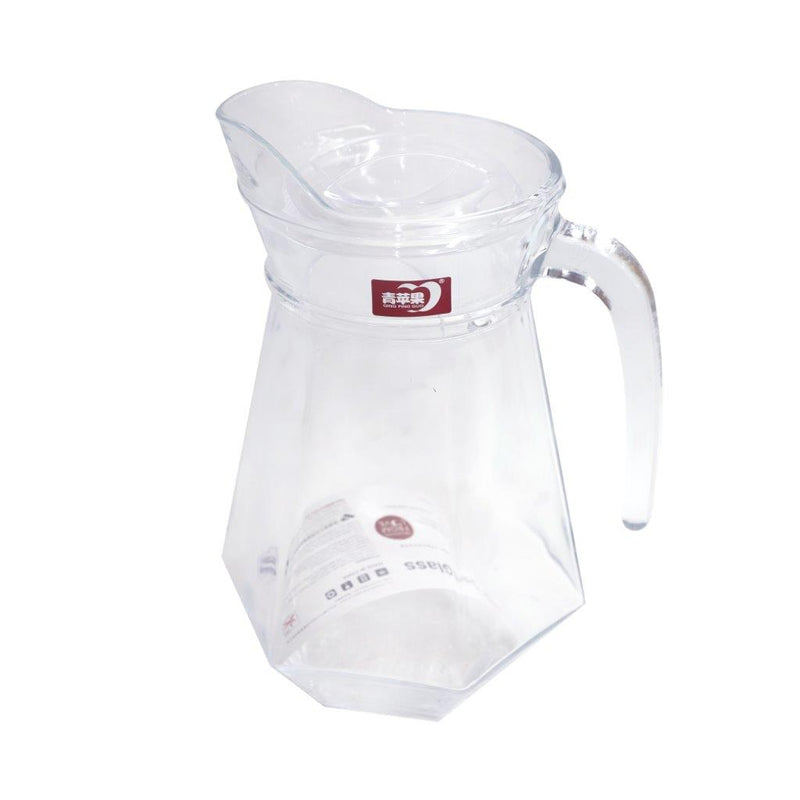 Premium Glass Beverage Jug Water Jug and Cup Set of 6 Pcs 1400 ml+330 ml