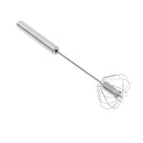 Stainless Steel Multipurpose Spin Whisk Egg Beater 30 cm