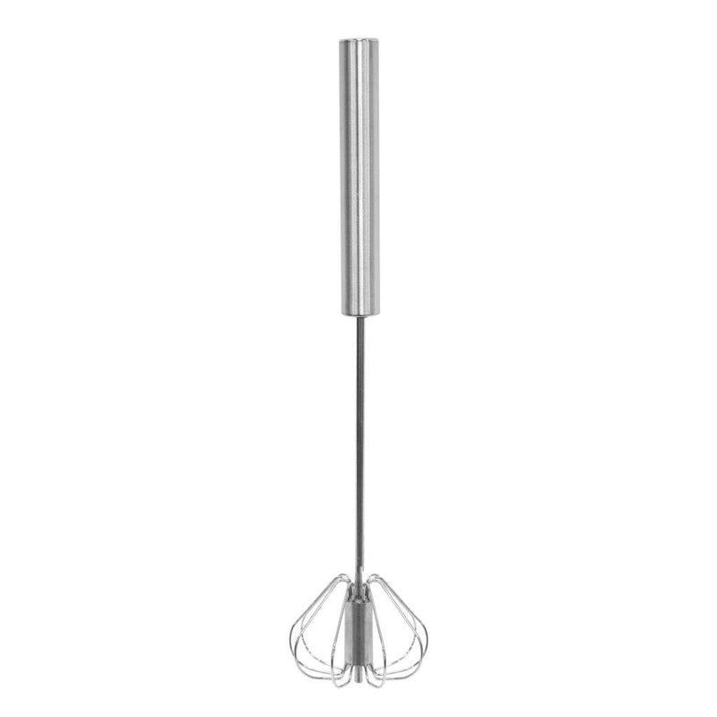 Stainless Steel Multipurpose Spin Whisk Egg Beater 25 cm