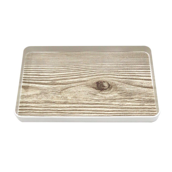 High Quality Wood Pattern Rectangular Melamine Serving Tray 40*38 cm