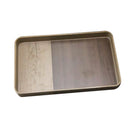 High Quality Wood Pattern Rectangular Melamine Serving Tray 38*26 cm