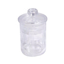 Premium Quality Airtight Acrylic Canister Set of 3 Pcs 10x10x13
10x10x17
10x10x21 cm