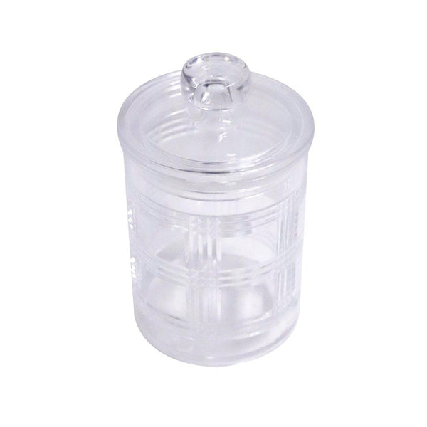 Premium Quality Airtight Acrylic Canister Set of 3 Pcs 10x10x13
10x10x17
10x10x21 cm