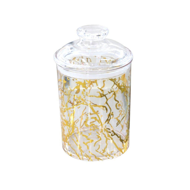 Premium Quality Airtight Acrylic Canister 1 pc 12.8x22.5 cm