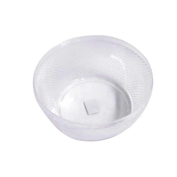 Premium Acrylic Catering Clear Swirl Bowl Salad Bowl 25X10 cm