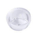 Premium Acrylic Catering Clear Swirl Bowl Salad Bowl 25X10 cm