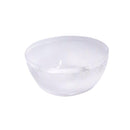 Premium Acrylic Catering Clear Swirl Bowl Salad Bowl 25X10 cm