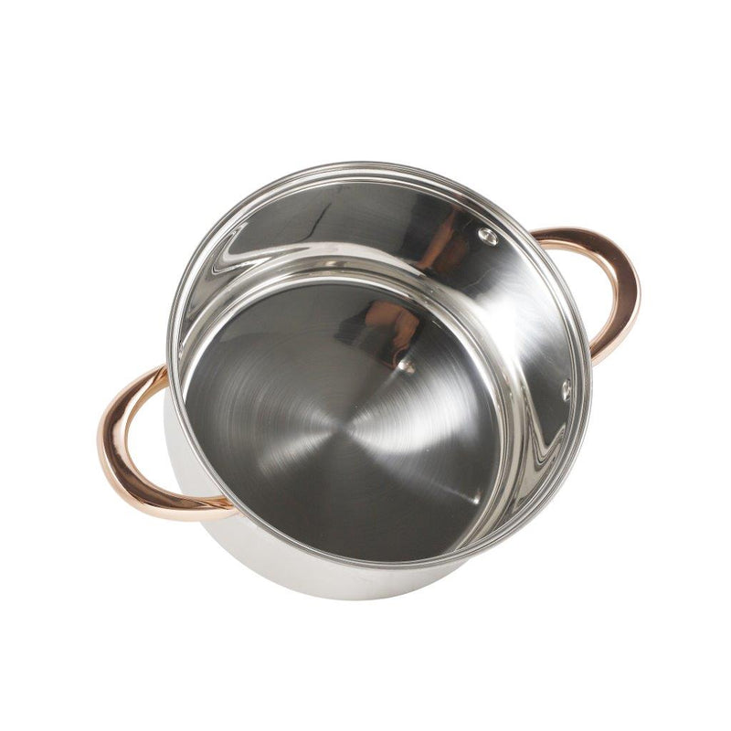 Stainless Steel Cooking Pot Stockpot Casserole Set of 4 Pcs 18/20/24/26 cm 27 L/ 31L