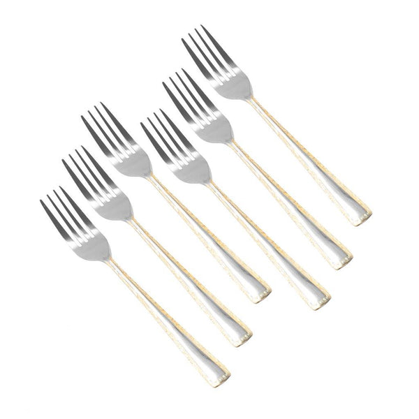 Stainless Steel Tableware Table Fork Set of 6 Pcs Kitchen Utensils 20.5 cm