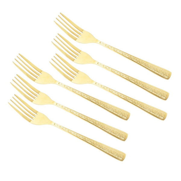 Stainless Steel Tableware Table Fork Set of 6 Pcs Kitchen Utensils 20.5 cm