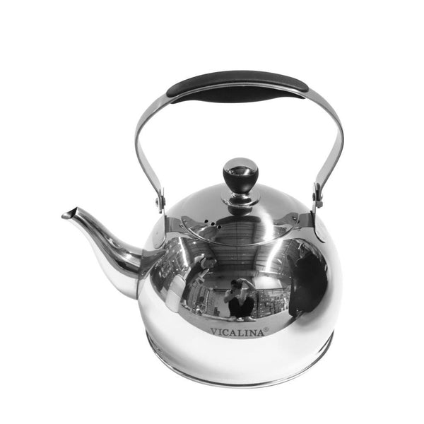 High Grade Stainless Steel Stovetop Tea Pot Kettle 2L