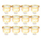 Deco Engraved Glass Cawa Shafee Cup Set of 12 Pcs 60 ml