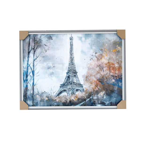 Home Decor Landscape Canvas Wall Art Abstract Nature Oil Painting Ayah Picture Frame 80*80 cm