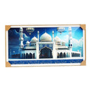 Home Decor Landscape Canvas Wall Art Islamic Calligraphy Oil Painting Ayah Picture Frame 50*100 cm