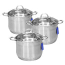 Stainless Steel Cooking Pot Stockpot Casserole Set