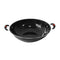 Enamel Deep Frying Pan Kadahi Wok Pot 40 cm