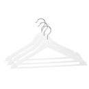 Colourful Plastic Wardrobe Cloth Hangers Pack of 3 Pcs 42*23 cm