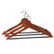 Colourful Wooden Wardrobe Cloth Hangers Pack of 3 Pcs 44*22 cm