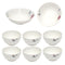 Ceramic Dinnerware Serveware Floral Pattern Bowl Set of 7 Pcs 7pcs set (4.5"/8")