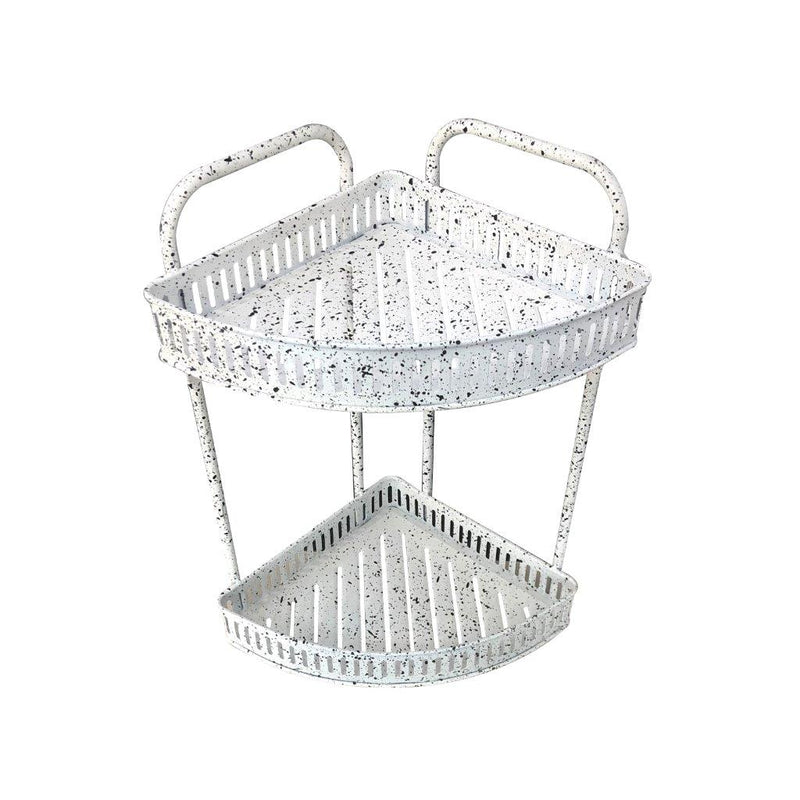 Bathroom Accessories Iron Shower Caddy 2 Tier 24*24*40 cm