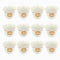 Ceramic Coffee Cawa Shafee Cup Set of 12 Pcs Abstract Print 75 ml