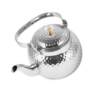 High Grade Hammered Stainless Steel Stovetop Tea Pot Kettle 1.6L