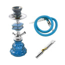 Premium Design Single Shisha Hookah Argileh Complete Kit with Hose 26*10.5 cm