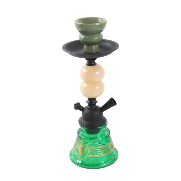 Premium Design Single Shisha Hookah Argileh Complete Kit with Hose 24*10.5 cm