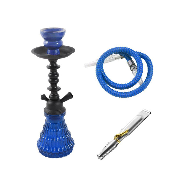 Premium Design Single Shisha Hookah Argileh Complete Kit with Hose 28.5*10.5 cm