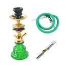 Premium Design Single Shisha Hookah Arguileh Complete Kit with Hose 26*10.5 cm