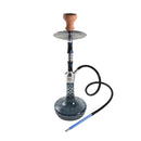 Premium Design Single Shisha Hookah Arguileh Complete Kit with Hose 48*17 cm