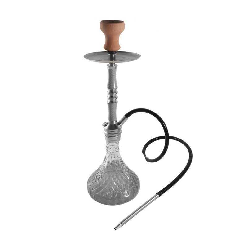 Premium Design Single Shisha Hookah Argileh Complete Kit with Hose 47.5*17 cm