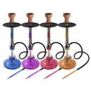 Premium Design Single Shisha Hookah Arguileh Complete Kit with Hose 45*17 cm