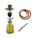 Premium Design Single Shisha Hookah Argileh Complete Kit with Hose 34.5*13.5 cm