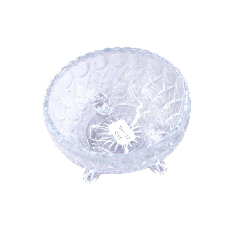 Crystal Cut Glass Ice Cream and Dessert Bowl Set of 6 Pcs