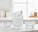 Glass Ice Cream and Dessert Bowl Set of 6 Pcs