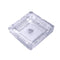 Crystal Cut Modern Clear Rectangular Glass Ashtray 14.7/650G