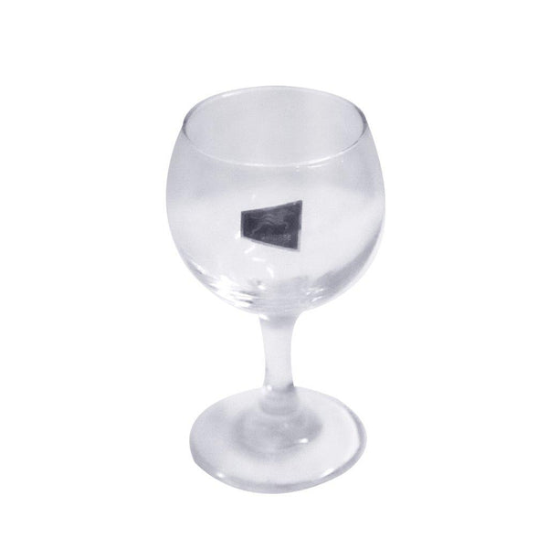 Premium Lead Free Glass Footed Goblet Tumblers Set of 6 Pcs 6.6*16 cm